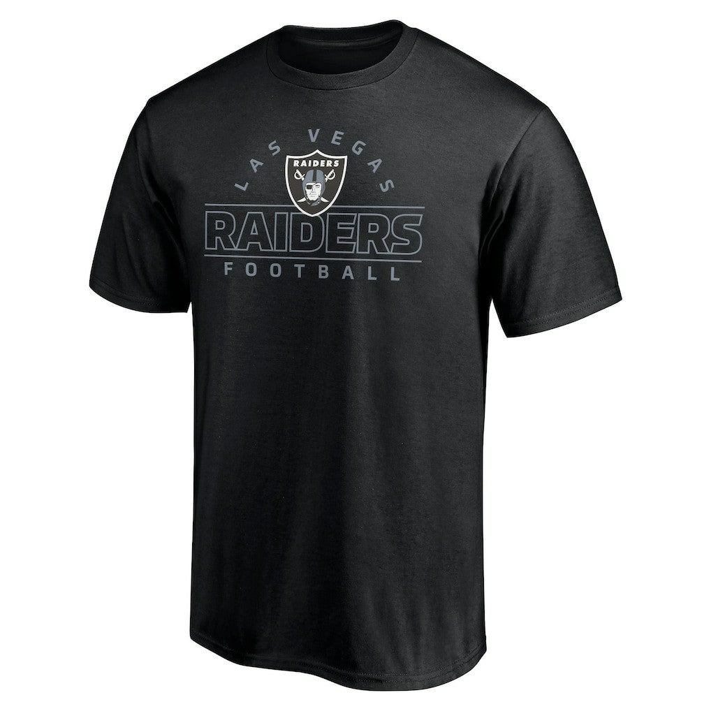 Las Vegas Raiders Dual Threat T-Shirt - Black T-shirts