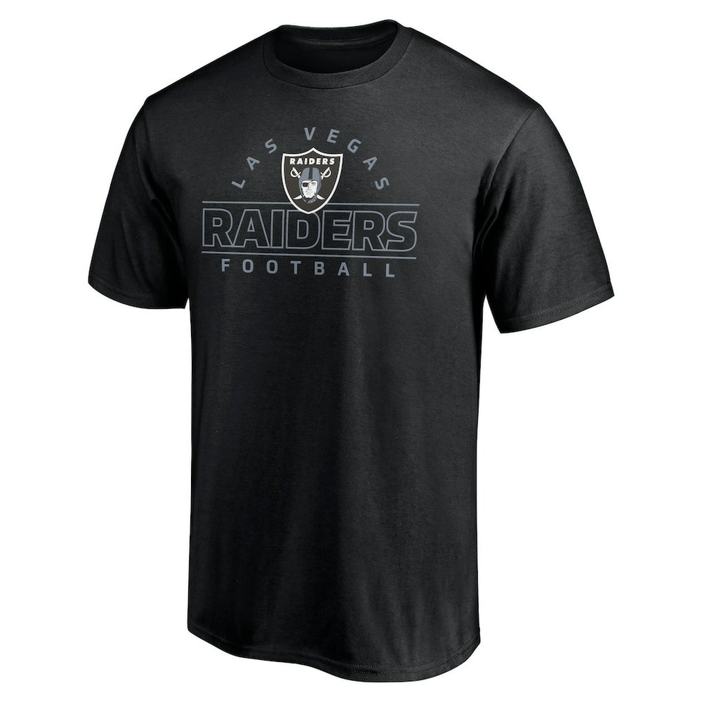 Las Vegas Raiders Dual Threat T-Shirt - Black T-shirts