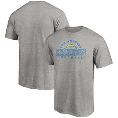 Los Angeles Chargers Dual Threat T-Shirt - Heather Gray T-shirts