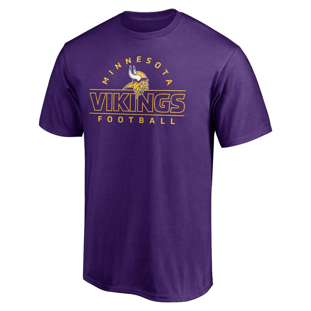 Minnesota Vikings Dual Threat T-Shirt - Purple T-shirts