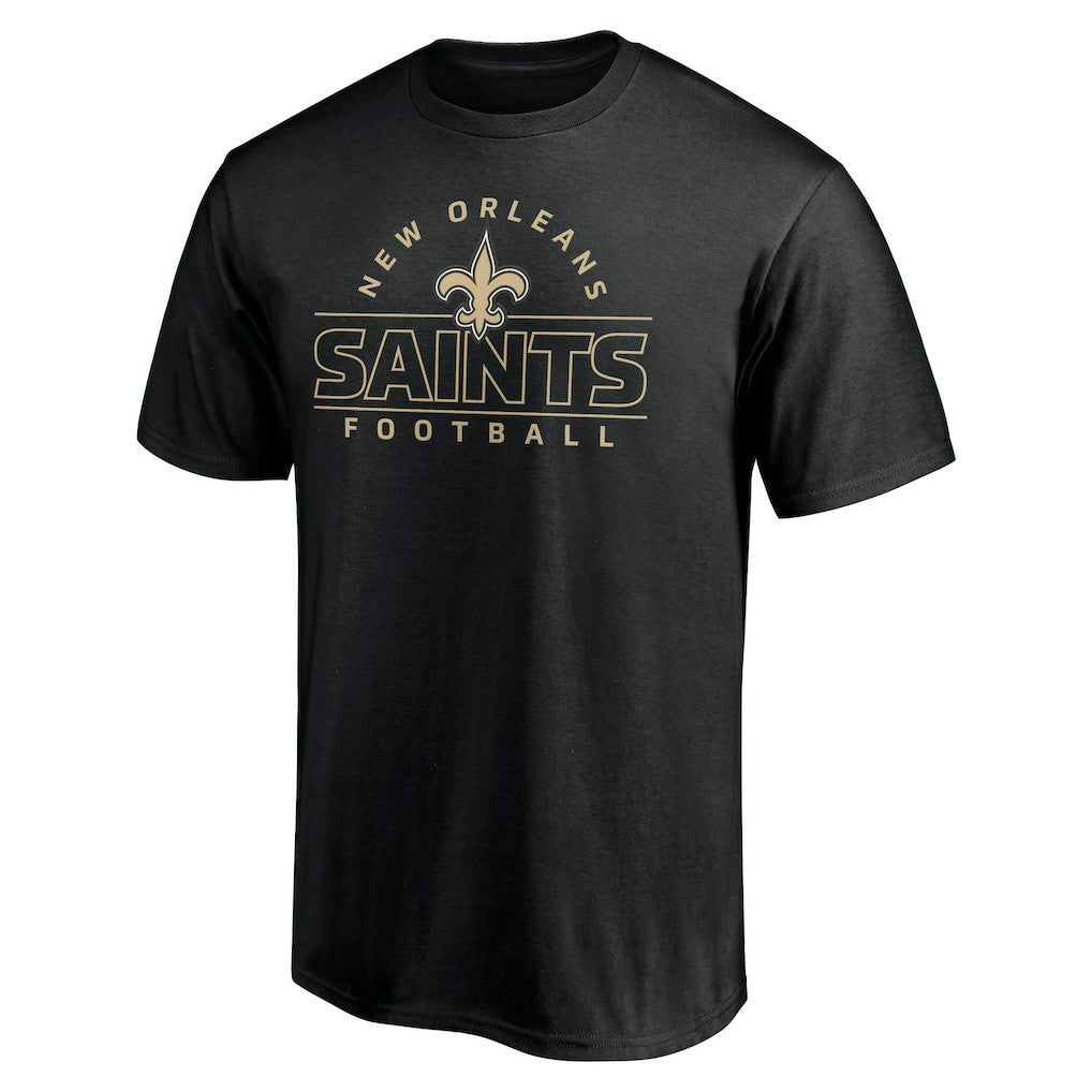 New Orleans Saints Dual Threat T-Shirt - Black T-shirts