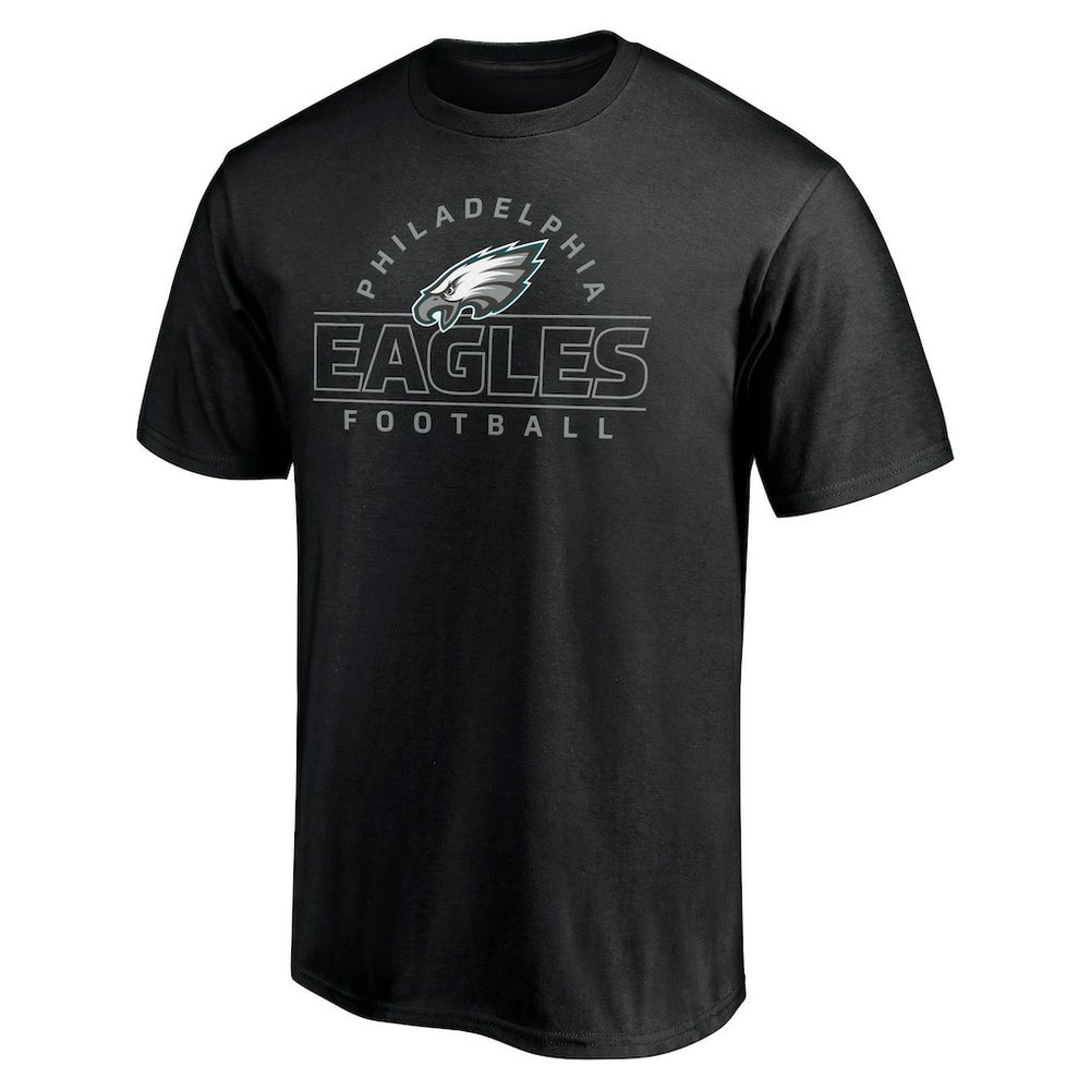 Philadelphia Eagles Dual Threat T-Shirt - Black T-shirts