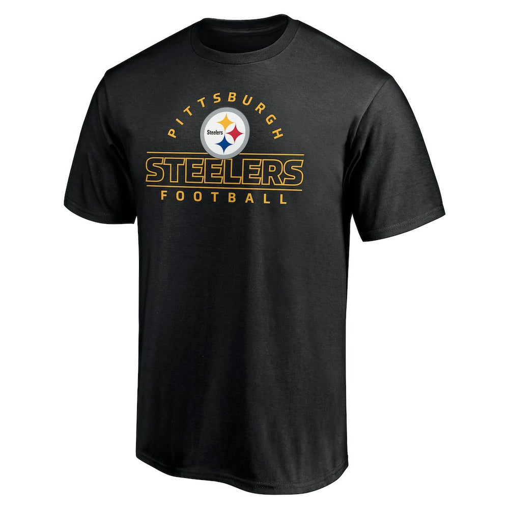 Pittsburgh Steelers Dual Threat T-Shirt - Black T-shirts