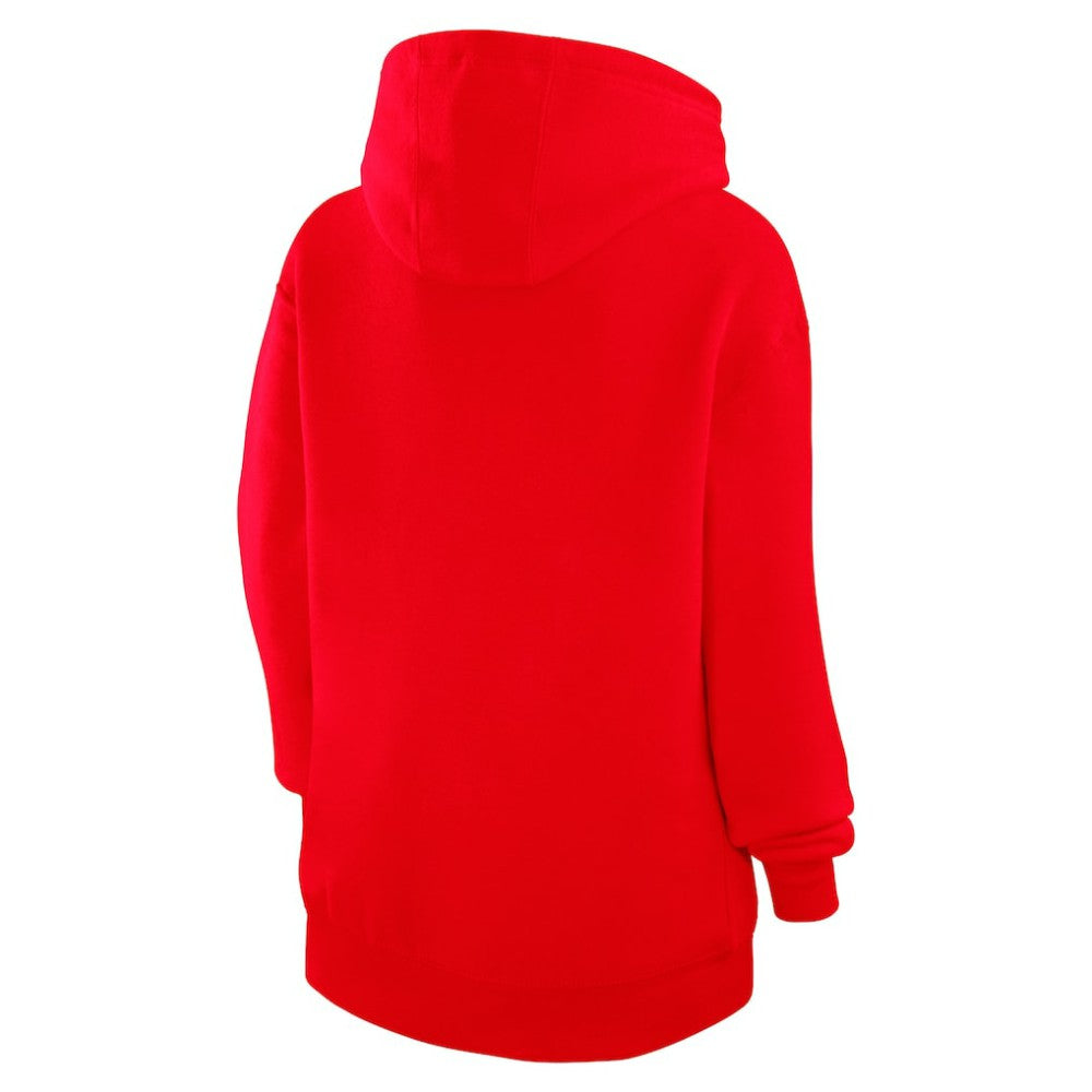 Boston Red Sox G-III 4Her by Carl Banks Women's Heart Fleece Pullover Hoodie - Red Hoodies