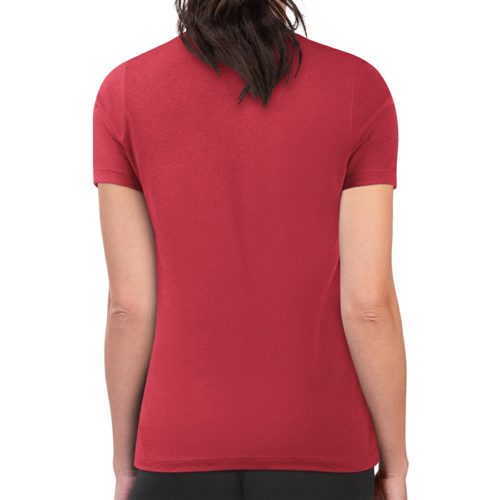 Philadelphia Phillies G-III 4Her by Carl Banks Women's Super-Slim Fit Lightweight Heart Graphic T-Shirt - Red T-shirts