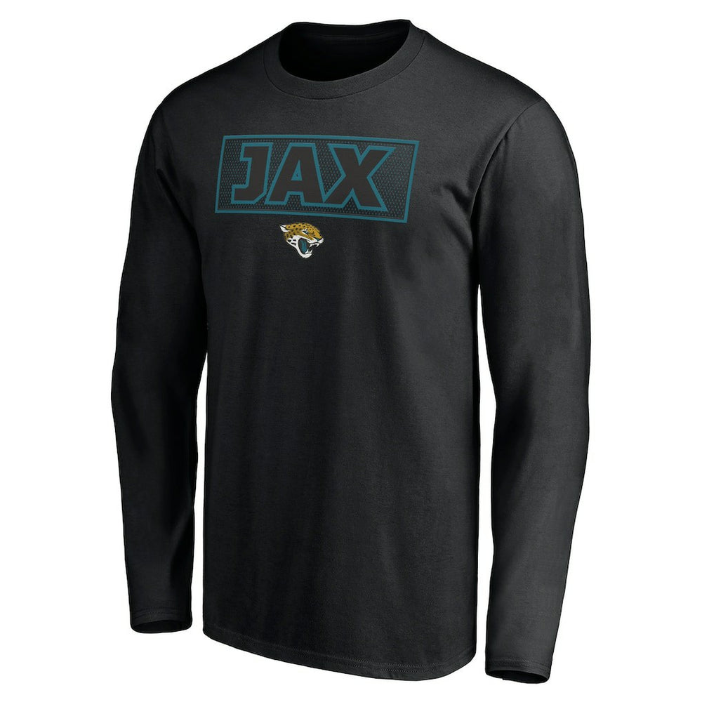 Jacksonville Jaguars Squad Throwbacks Long Sleeve T-Shirt - Black T-shirts
