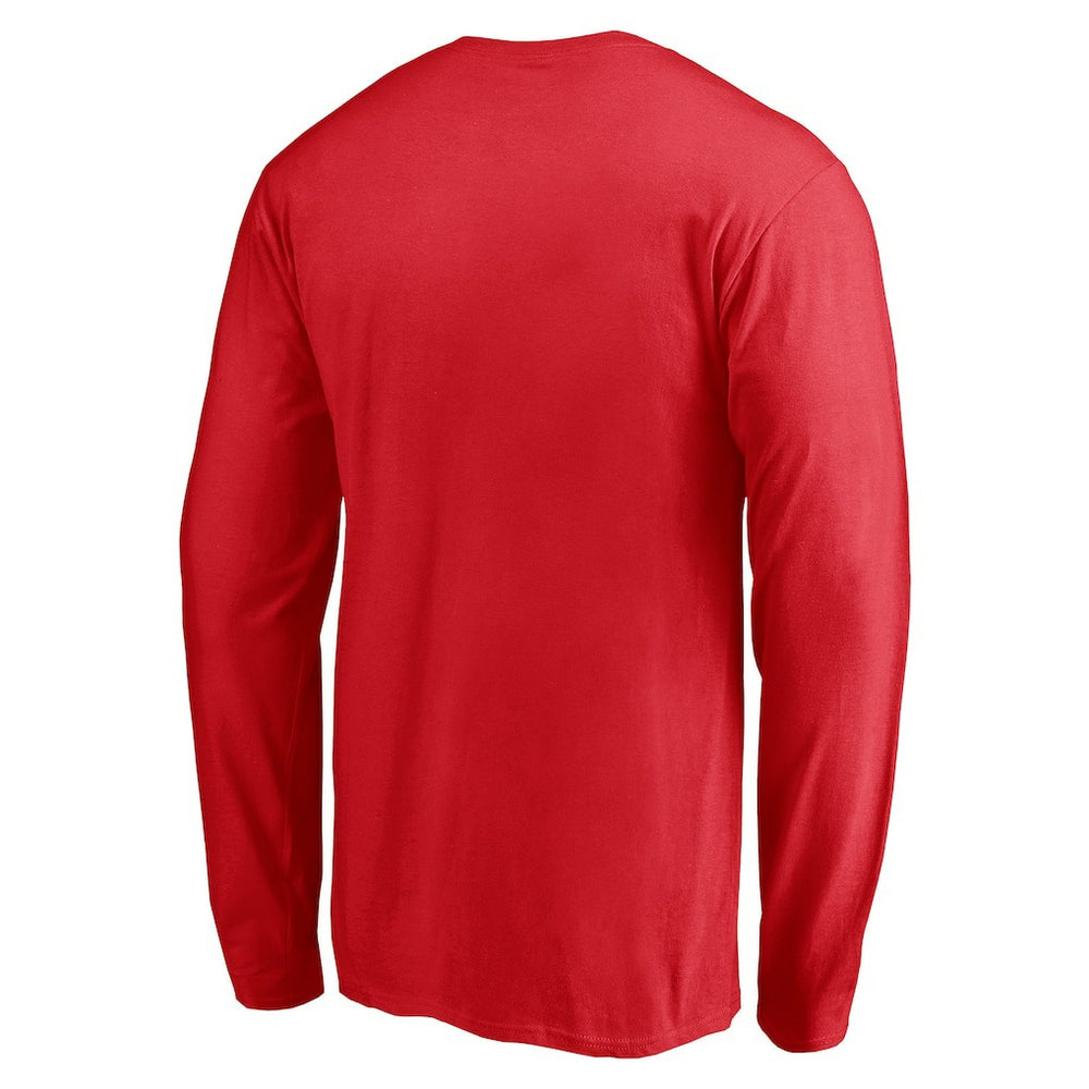 Kansas City Chiefs Squad Throwbacks Long Sleeve T-Shirt - Red T-shirts