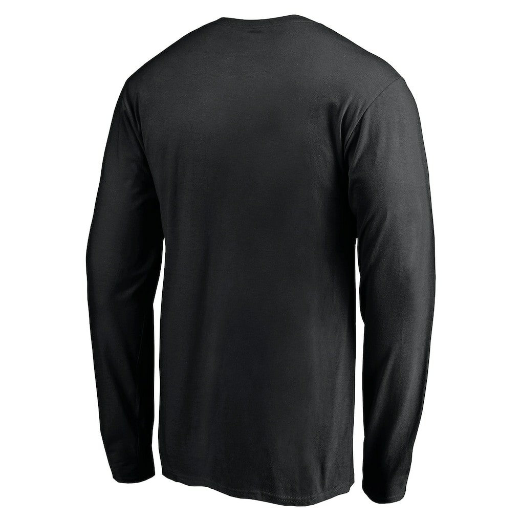 Philadelphia Eagles Squad Throwbacks Long Sleeve T-Shirt - Black T-shirts