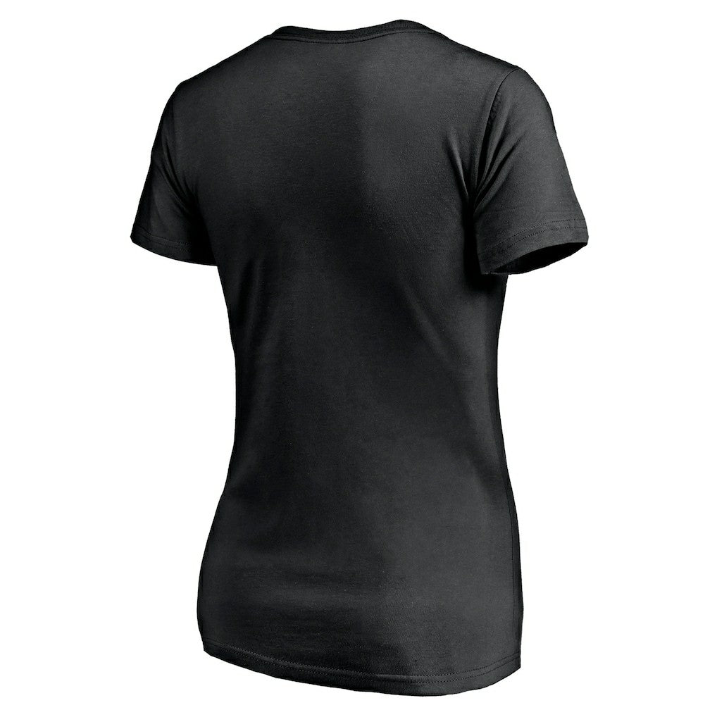 Cincinnati Bengals Women's Depth Chart V-Neck T-Shirt - Black T-shirts