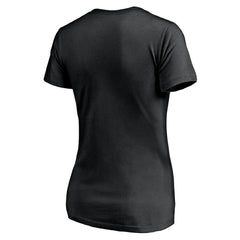 Cincinnati Bengals Women's Depth Chart V-Neck T-Shirt - Black T-shirts