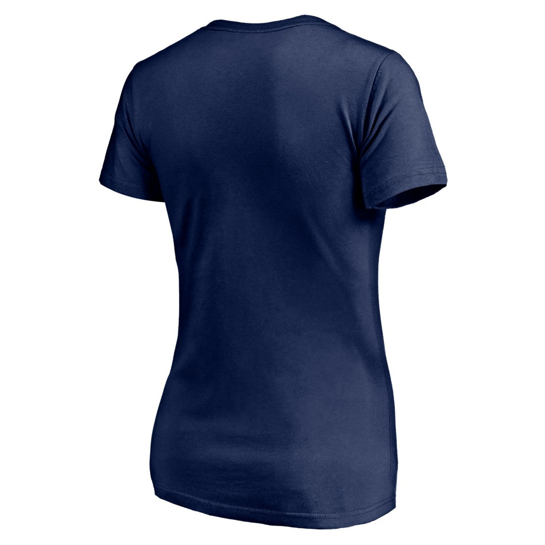 Denver Broncos Women's Depth Chart V-Neck T-Shirt - Navy T-shirts