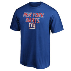 New York Giants Game Day Stack T-Shirt - Royal T-shirts