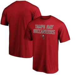 Tampa Bay Buccaneers Game Day Stack T-Shirt - Red T-shirts