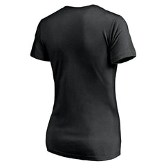 Arizona Cardinals Women's Mascot In Bounds V-Neck T-Shirt - Black T-shirts