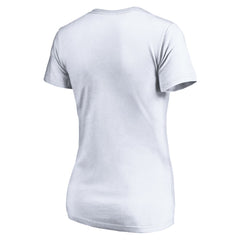 Detroit Lions Women's Mascot In Bounds V-Neck T-Shirt - White T-shirts