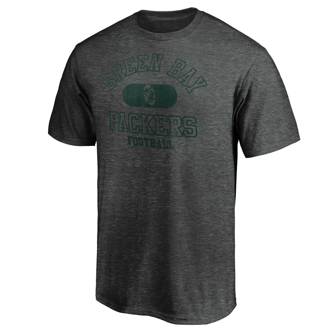 Green Bay Packers Varsity Issued Throwback T-Shirt - Heather Charcoal T-shirts