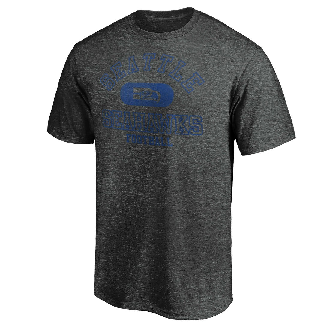 Seattle Seahawks Varsity Issued Throwback T-Shirt - Heather Charcoal T-shirts