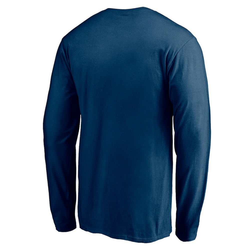 Chicago Bears Team Arch Knockout Long Sleeve T-Shirt - Navy T-shirts