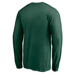 Green Bay Packers Team Arch Knockout Long Sleeve T-Shirt - Green T-shirts