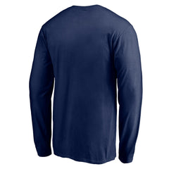 Seattle Seahawks Team Arch Knockout Long Sleeve T-Shirt - College Navy T-shirts