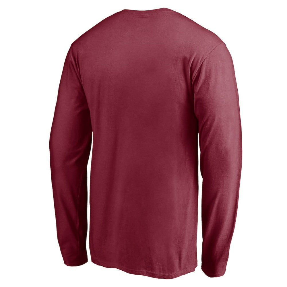 Colorado Avalanche Team Arch Knockout Long Sleeve T-Shirt - Burgundy | US 200274453