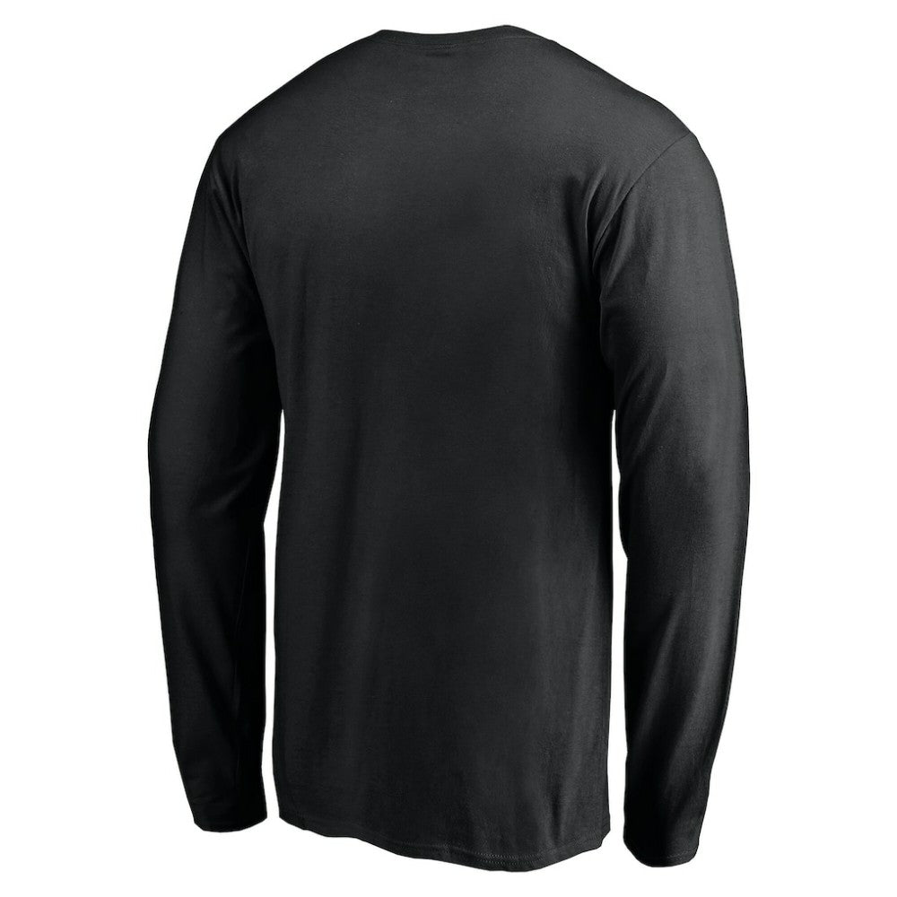 Pittsburgh Penguins Team Arch Knockout Long Sleeve T-Shirt - Black | US 200274464