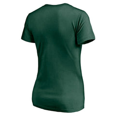 Minnesota Wild Women's Mascot In Bounds V-Neck T-Shirt - Green | US 200274542