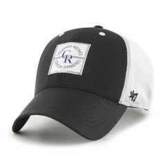 Colorado Rockies '47 Disburse MVP Trucker Adjustable Hat - Black Hats