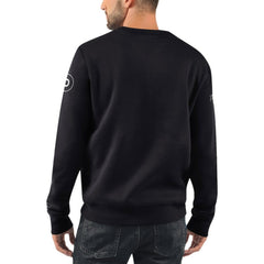 Philadelphia Flyers Starter x NHL Black Ice Cross Check Pullover Sweatshirt - Black | US 200278779