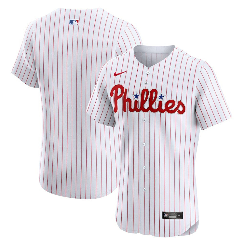 Philadelphia Phillies Nike Home Elite Jersey - White Jerseys