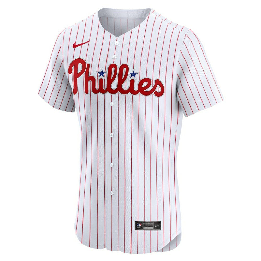 Philadelphia Phillies Nike Home Elite Jersey - White Jerseys