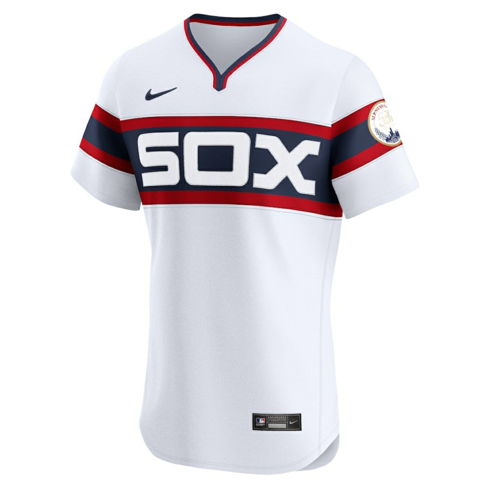 Chicago White Sox Nike Alternate Vapor Premier Elite Patch Jersey - White Jerseys