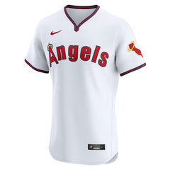 Los Angeles Angels Nike Alternate Vapor Premier Elite Patch Jersey - White Jerseys