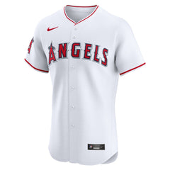 Los Angeles Angels Nike Home Elite Jersey - White Jerseys