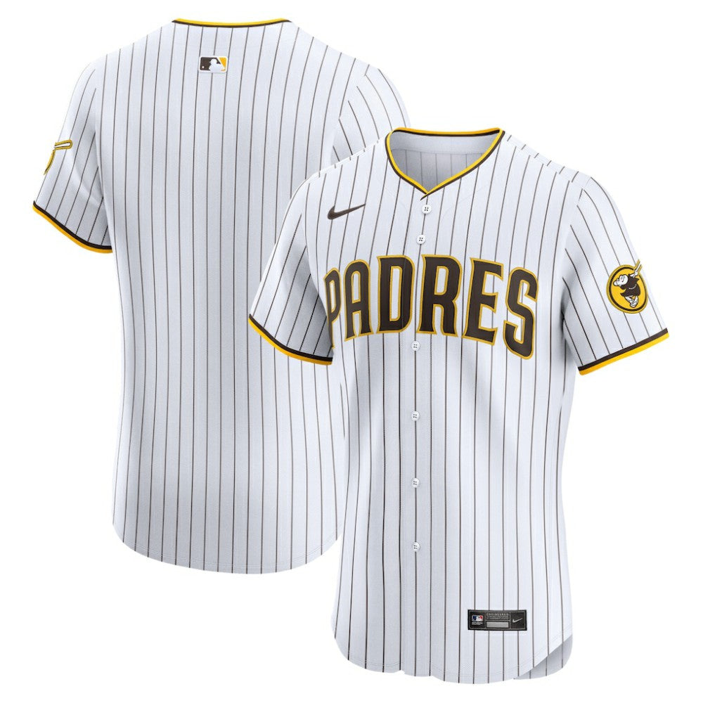 San Diego Padres Nike Home Elite Jersey - White Jerseys