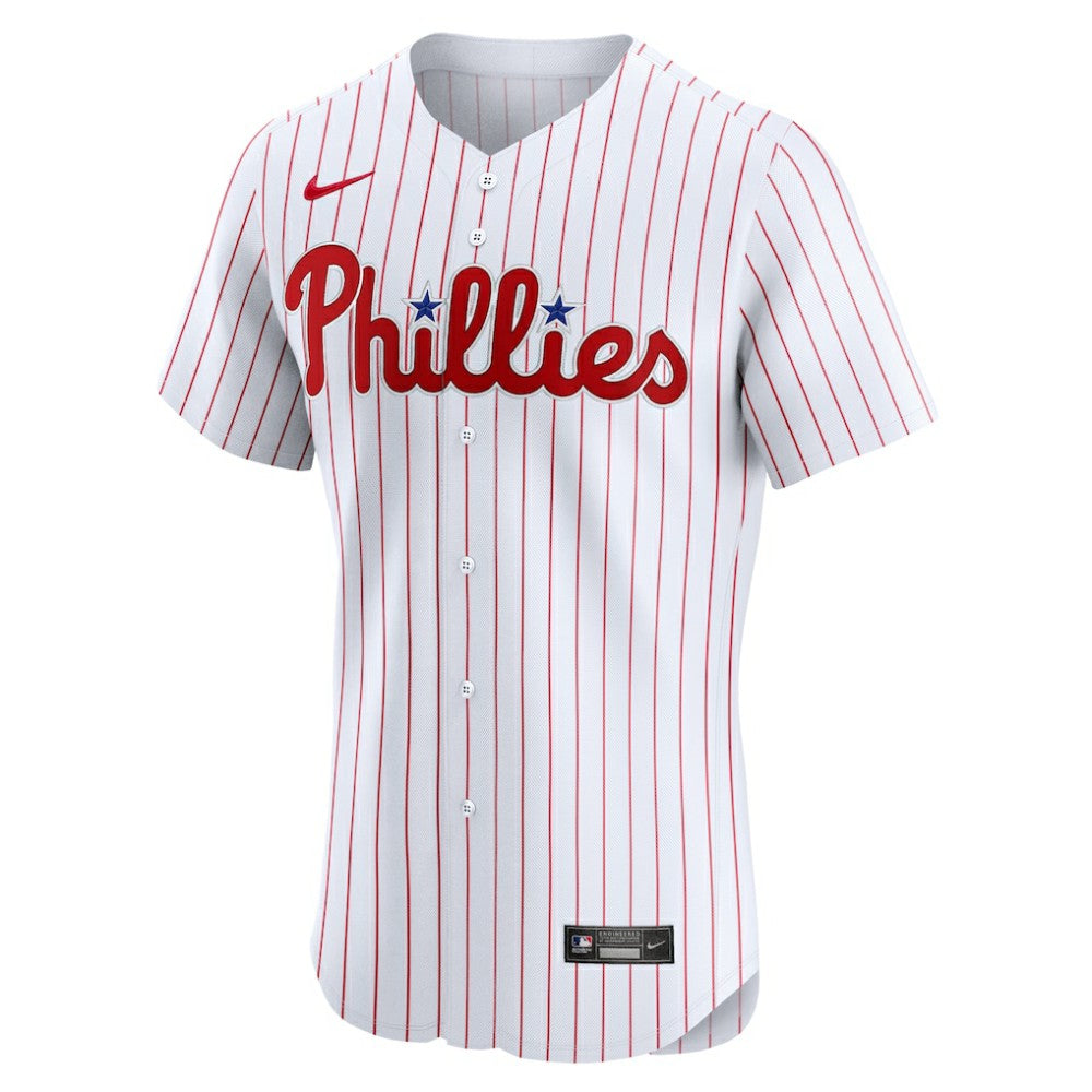Trea Turner Philadelphia Phillies Nike Home Elite Jersey - White Jerseys