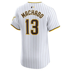 Manny Machado San Diego Padres Nike Home Elite Jersey - White Jerseys