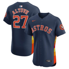 Jose Altuve Houston Astros Nike Alternate Elite Player Jersey - Navy Jerseys