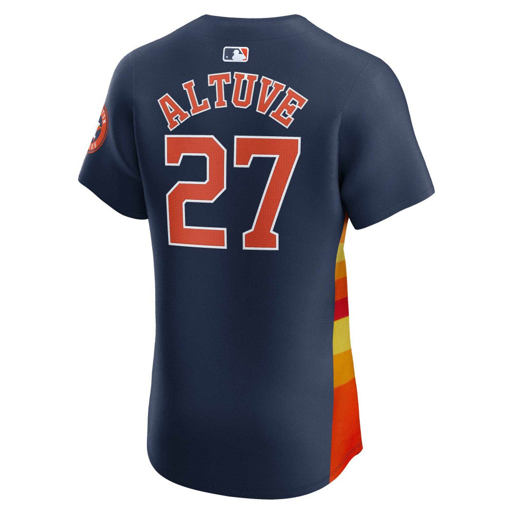 Jose Altuve Houston Astros Nike Alternate Elite Player Jersey - Navy Jerseys
