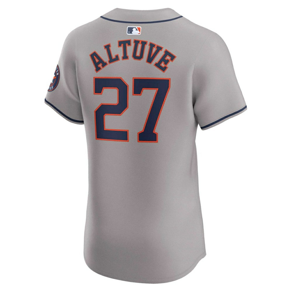 Jose Altuve Houston Astros Nike Road Elite Player Jersey - Gray Jerseys