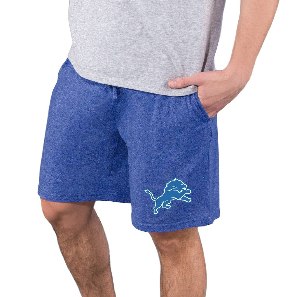Detroit Lions Concepts Sport Quest Knit Jam Shorts - Blue Shorts