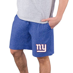 New York Giants Concepts Sport Quest Knit Jam Shorts - Royal Shorts