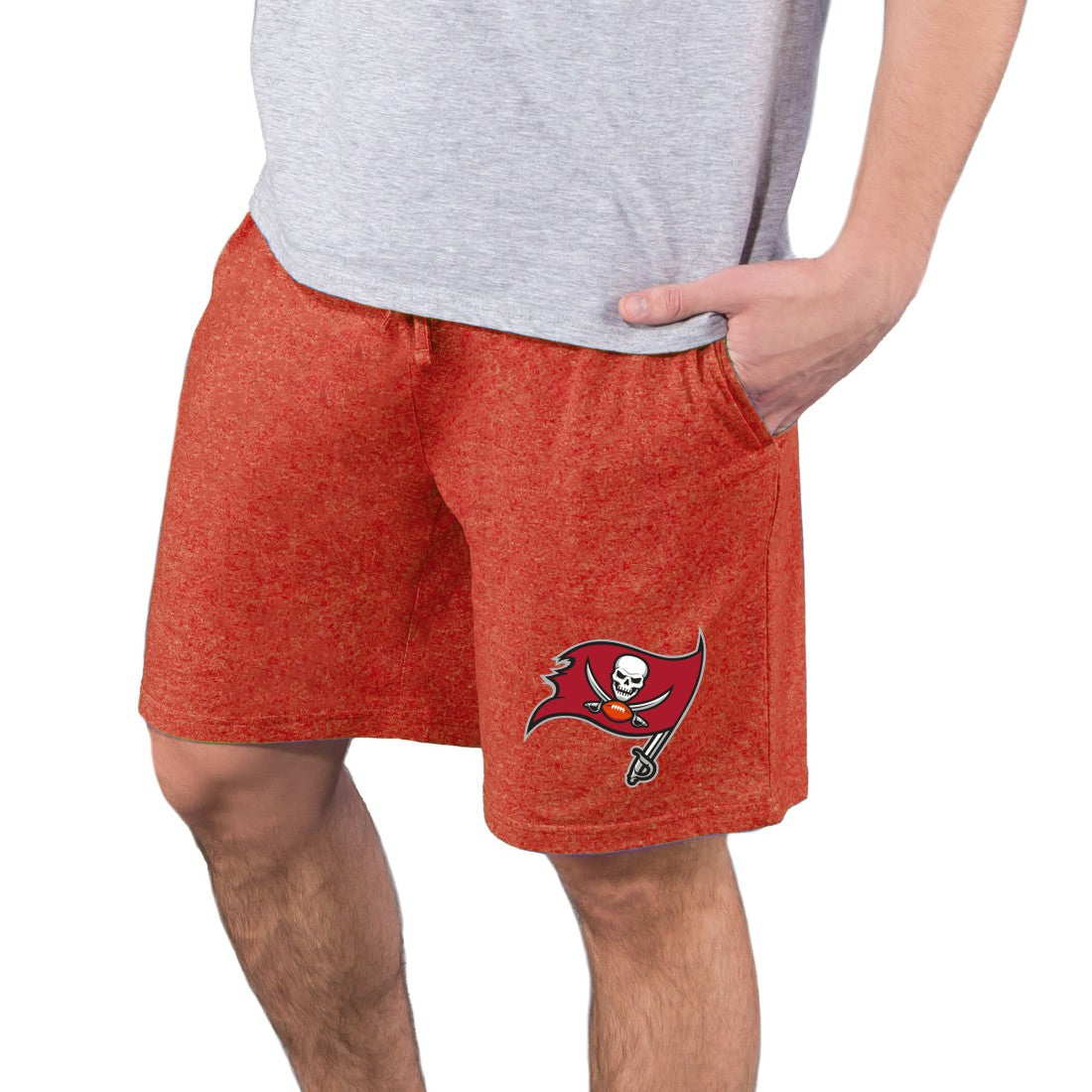 Tampa Bay Buccaneers Concepts Sport Quest Knit Jam Shorts - Red Shorts