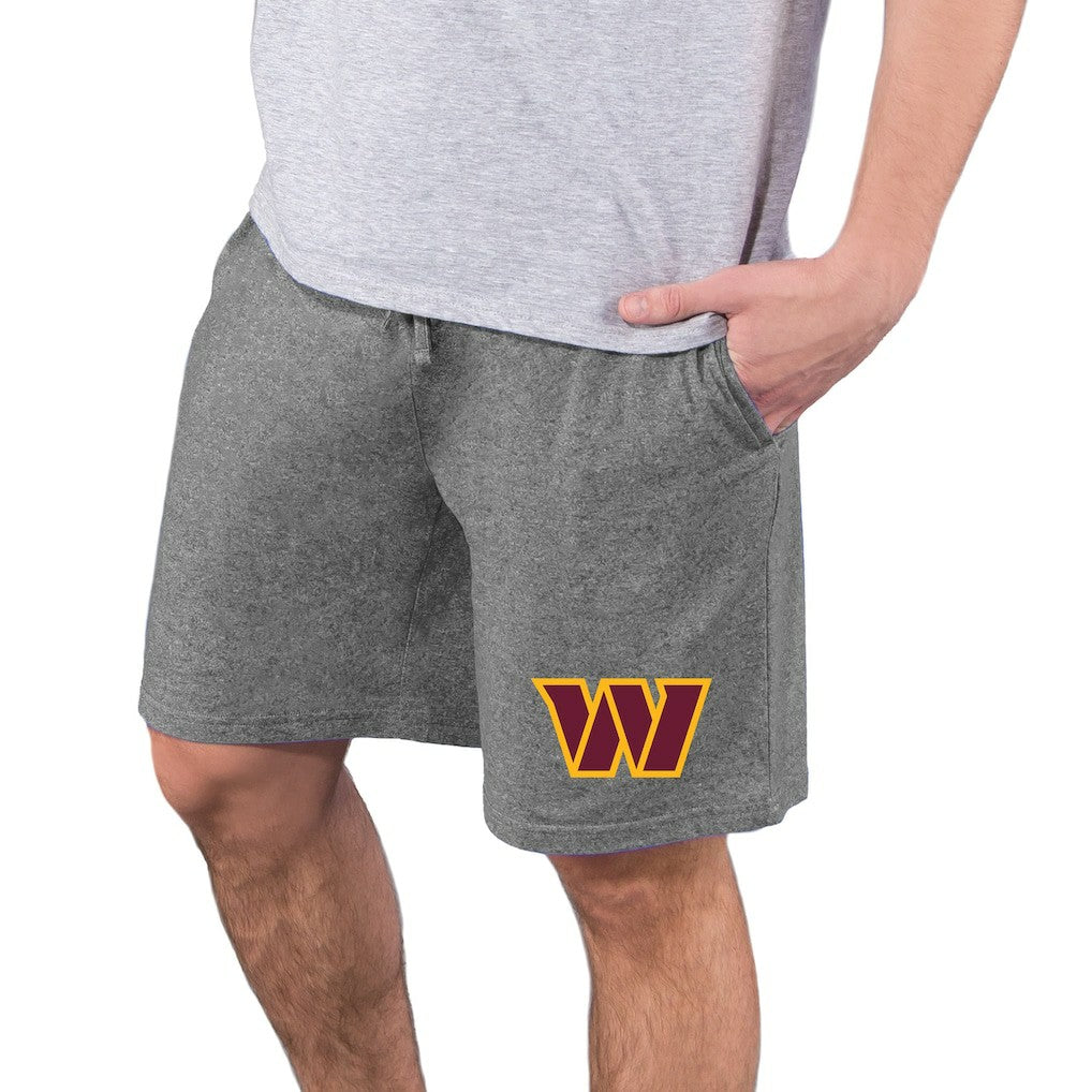Washington Commanders Concepts Sport Quest Knit Jam Shorts - Charcoal Shorts
