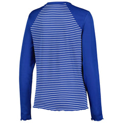Buffalo Bills Antigua Women's Maverick Waffle Henley Long Sleeve T-Shirt - Royal T-shirts