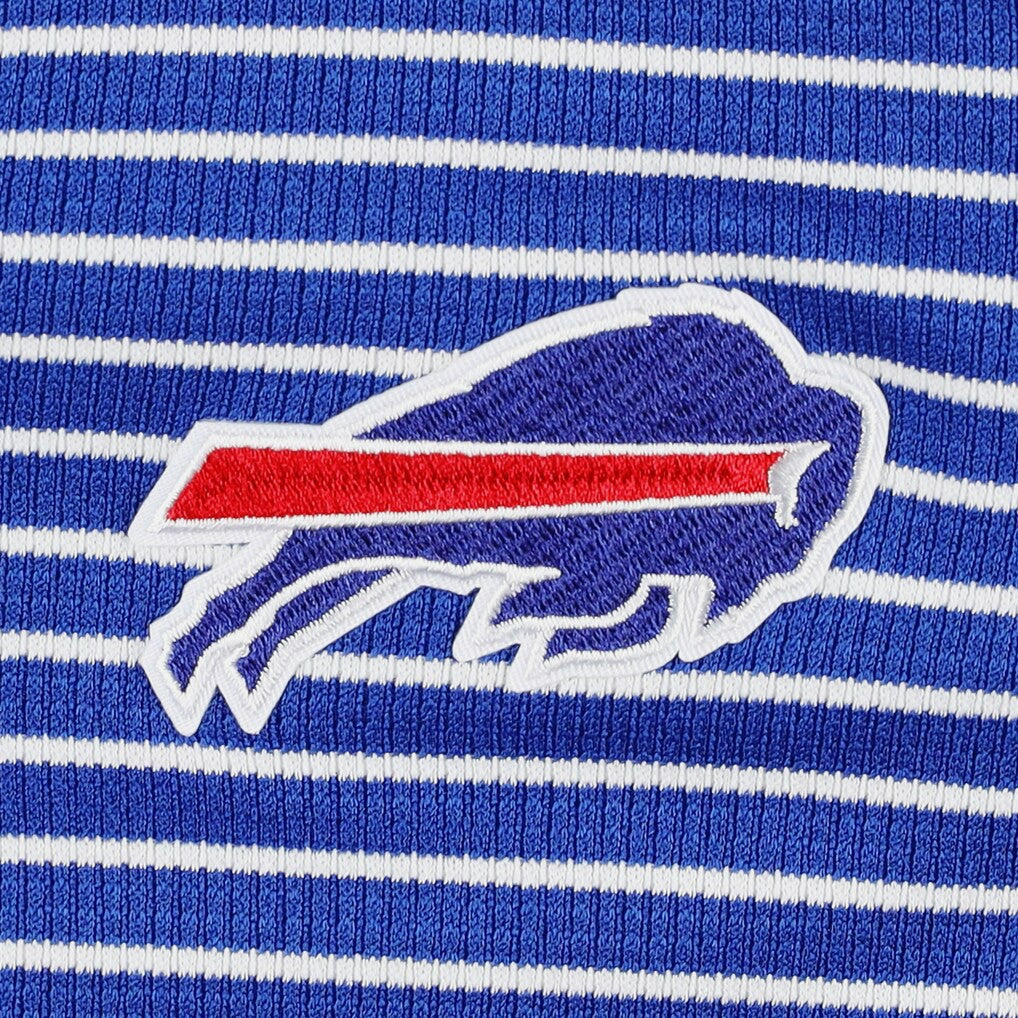 Buffalo Bills Antigua Women's Maverick Waffle Henley Long Sleeve T-Shirt - Royal T-shirts