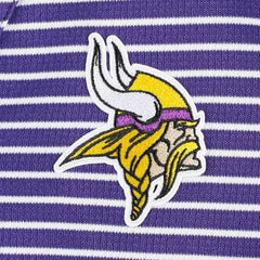 Minnesota Vikings Antigua Women's Maverick Waffle Henley Long Sleeve T-Shirt - Purple T-shirts