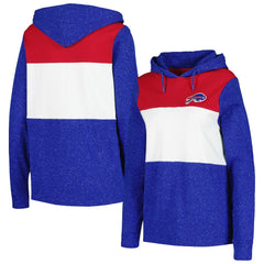 Buffalo Bills Antigua Women's Wicket Pullover Hoodie - Royal Hoodies