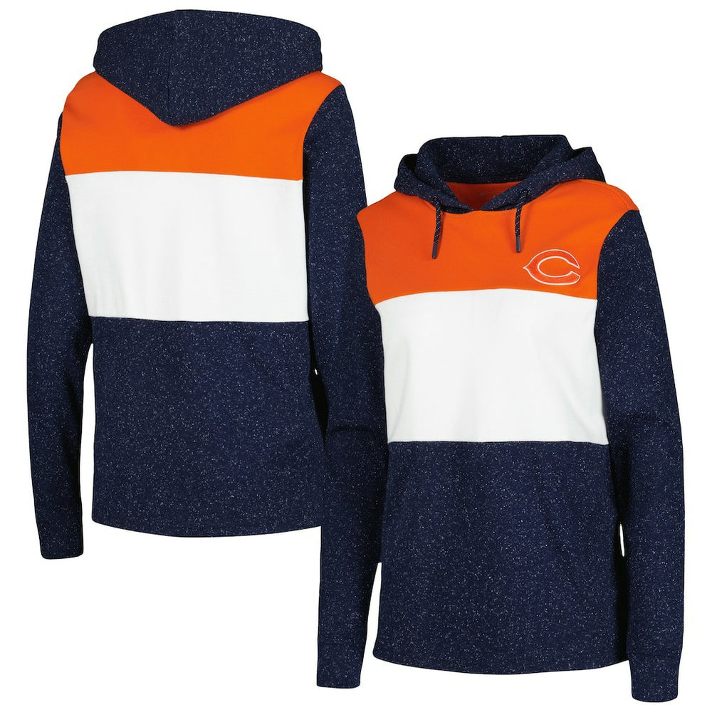 Chicago Bears Antigua Women's Wicket Pullover Hoodie - Navy Hoodies