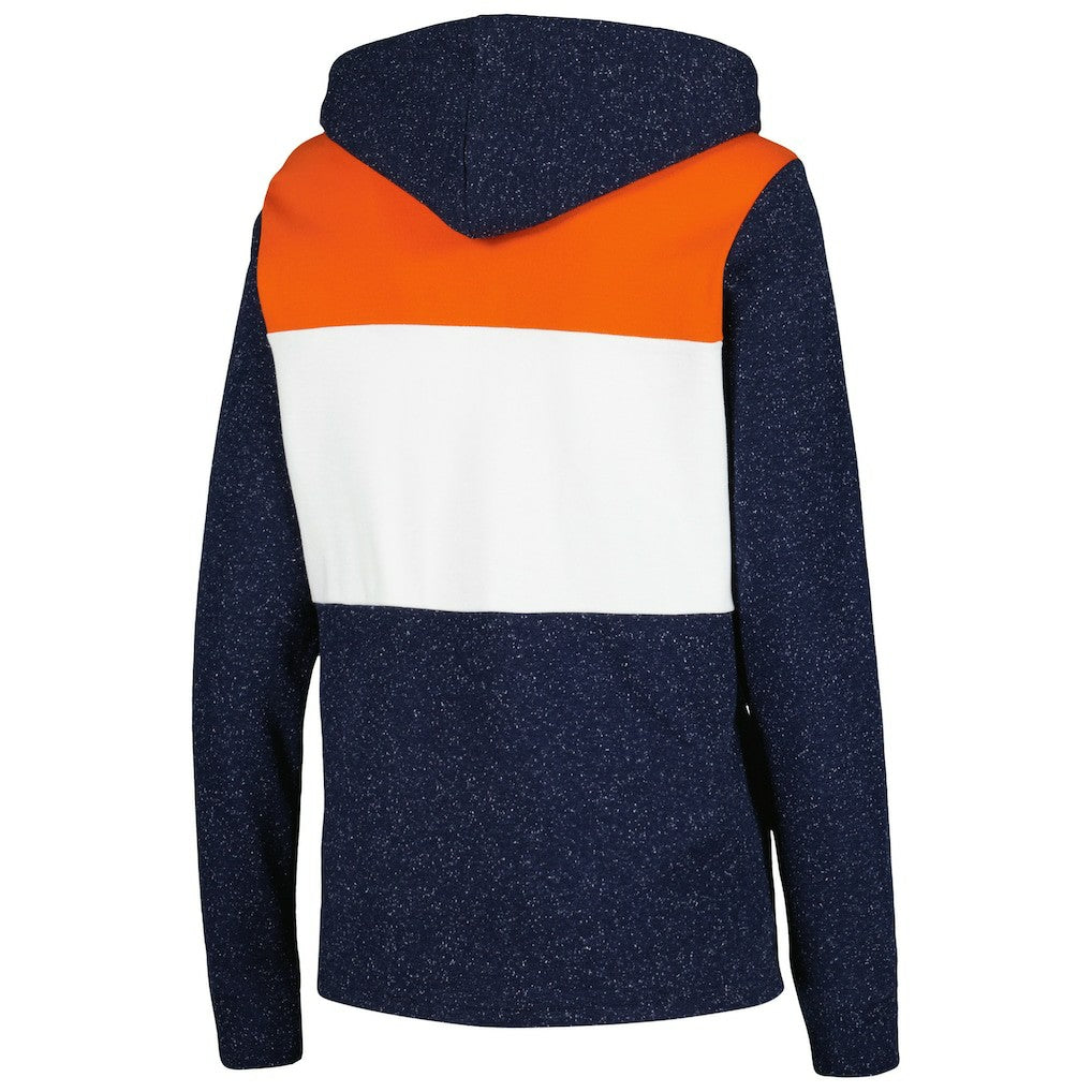 Chicago Bears Antigua Women's Wicket Pullover Hoodie - Navy Hoodies